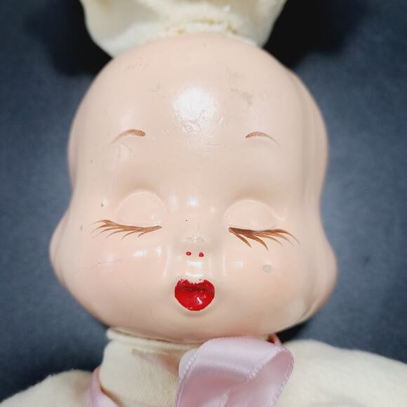 Antique 1940s Horsman 3 Face Composition Trudy Doll - Picture 3 of 11